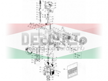 Dellorto PHBR alkatrészek