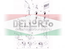 Dellorto PHVB alkatrészek